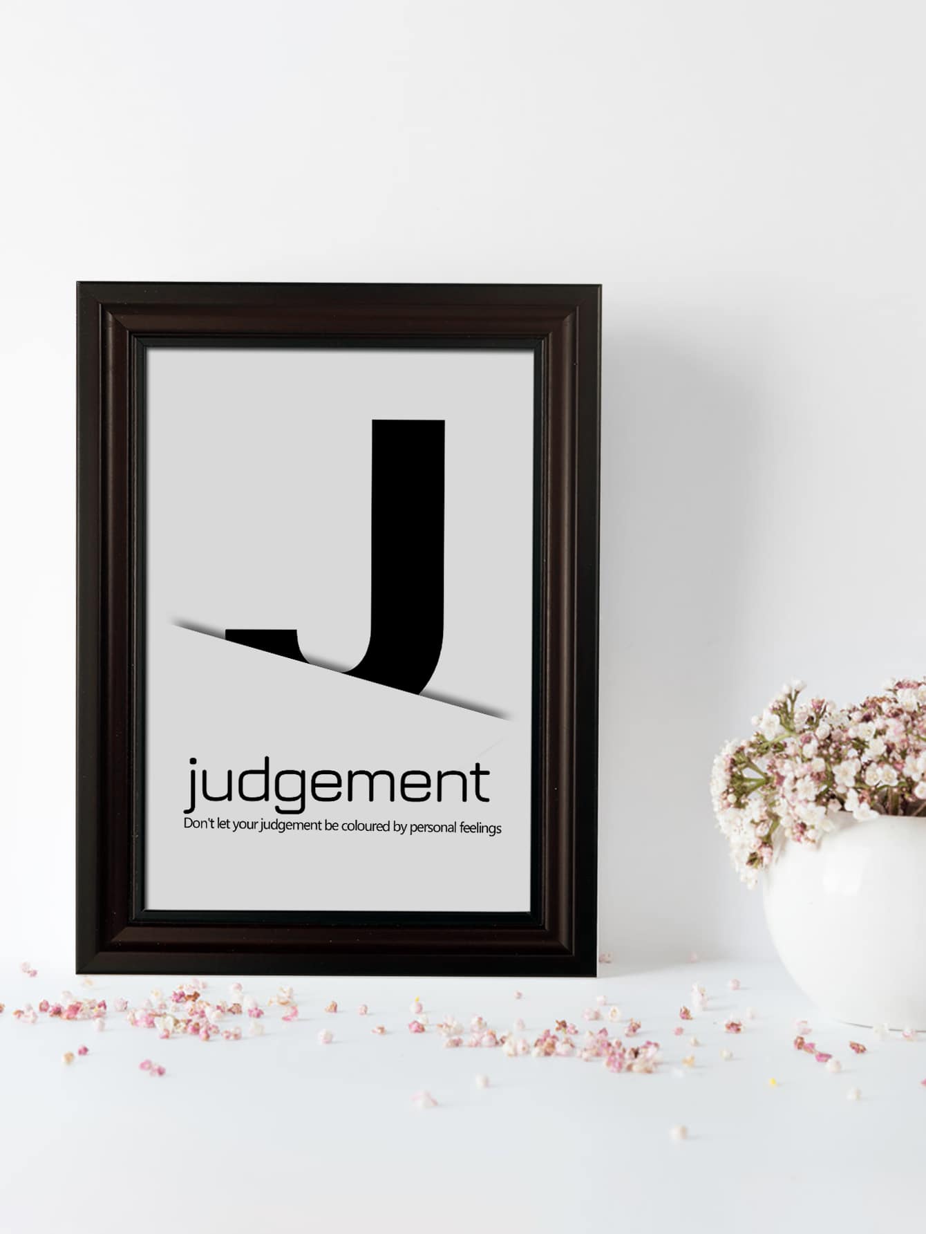 1入組隨機相框 - 紅木色 - 查看 1