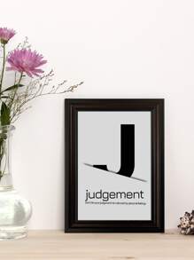 1入組隨機相框 - 紅木色 - 查看 2