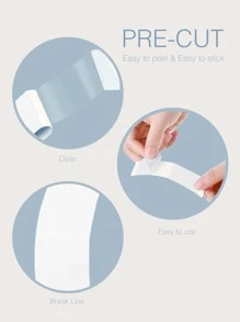 36pcs Wig Double Sided Tape - White - View 4