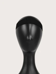 Diadema deportivo absorbe sudor - Negro - Ver 3