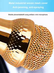 3.5mm Jack Microphone - Gold - View 5