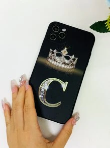 Letter Graphic Phone Case - Multicolor - View 4