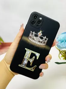 Coque de téléphone portable à lettres