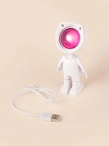 1入組宇航員LED彩虹投影燈 - 粉色 - 查看 5