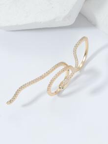 Nhẫn Khối Zirconia  Trang trí - Vàng - Xem 2