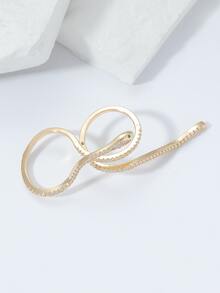 Nhẫn Khối Zirconia  Trang trí - Vàng - Xem 4