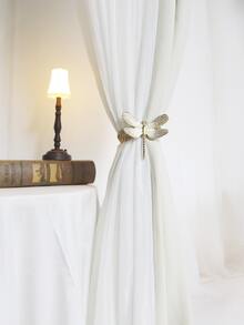 Dragonfly Design Curtain Curtain Curtain - Vàng - Xem 5