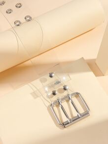 Cinturón transparente con ojal - transparente - Ver 4