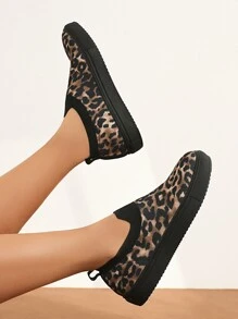 豹紋網眼面運動鞋，跑步鞋，休閒鞋 - 彩色 - 查看 8