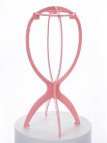 1 pieza Peluca Soporte - Rosa - Ver 1