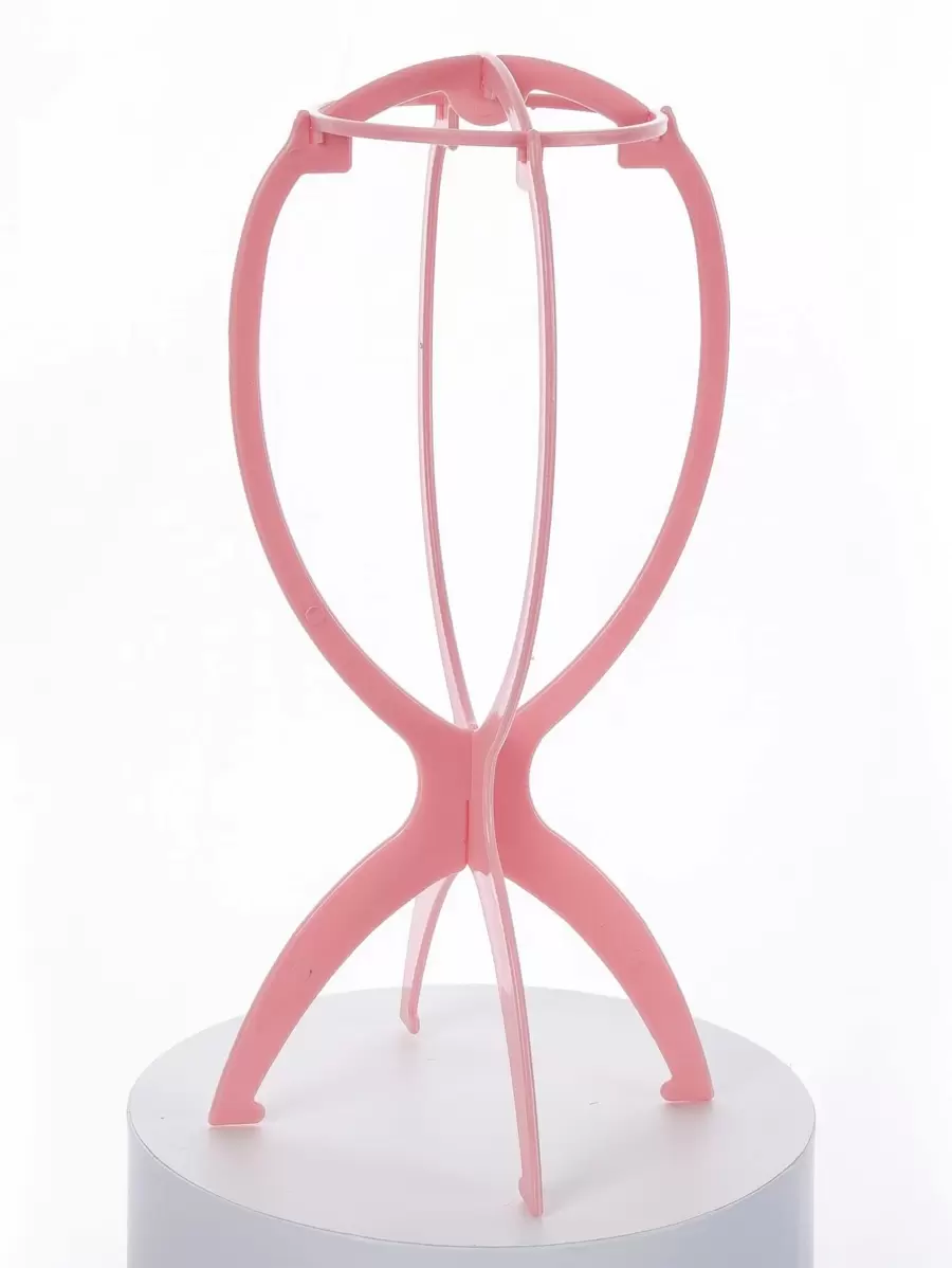 1 pieza Peluca Soporte - Rosa - Ver 1