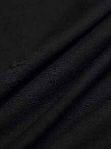 Tops Nam Hoạt hình Slogan Giải trí - màu đen - Xem 6