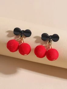 Hoa tai Cherry Drop - Nhiều màu - Xem 2