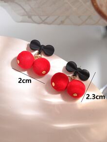 Hoa tai Cherry Drop - Nhiều màu - Xem 3