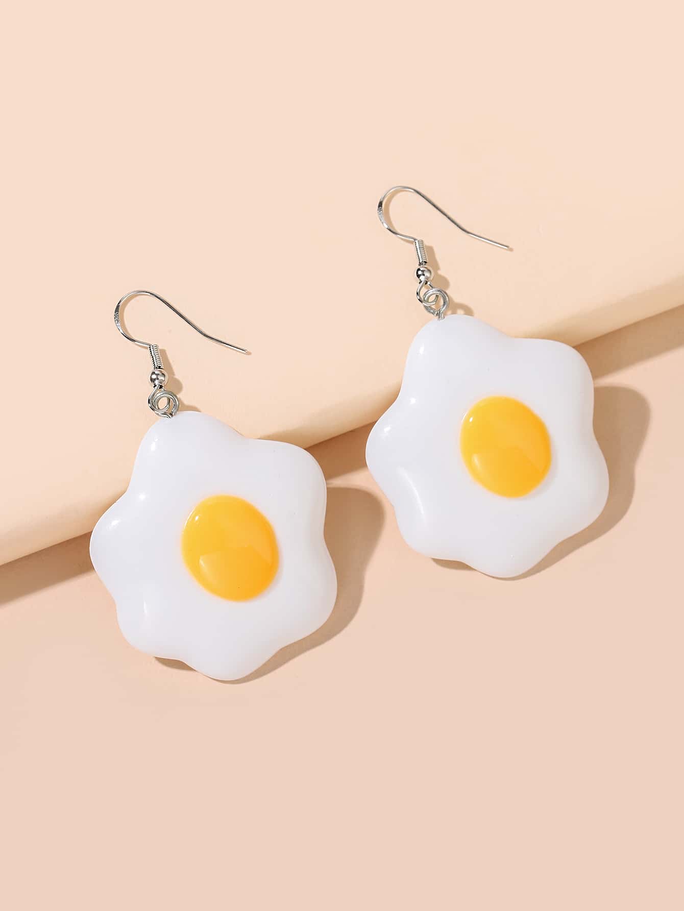 Bông tai thả trang trí trứng luộc - Nhiều màu - Xem 1