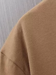 Manfinity Hypemode Homme T-shirt à imprimé visage dessin animé