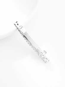 镶钻装饰发夹，皇家风范，发卡，发夹，配饰 - 銀色 - 查看 2