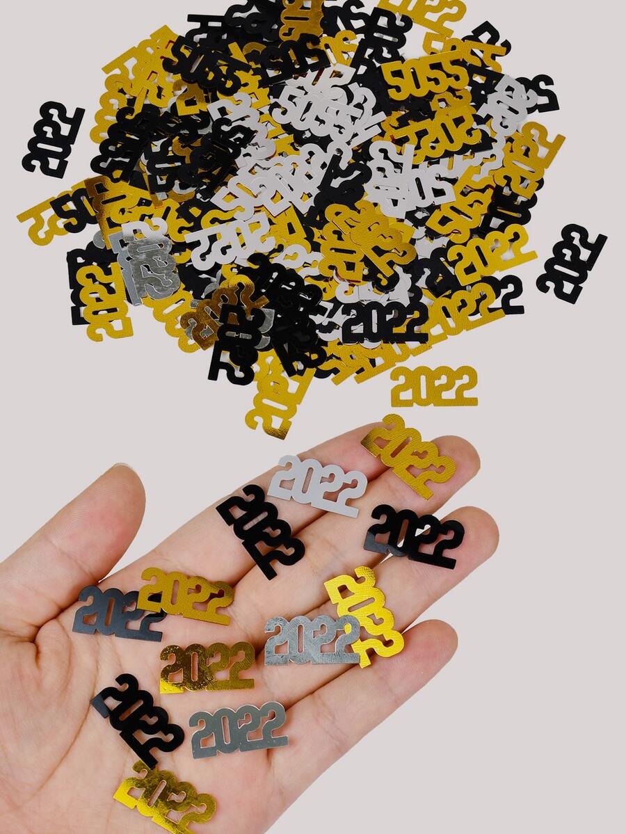 1包2022異形投擲五彩紙屑 - 彩色 - 查看 1