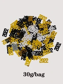 1包2022異形投擲五彩紙屑 - 彩色 - 查看 3