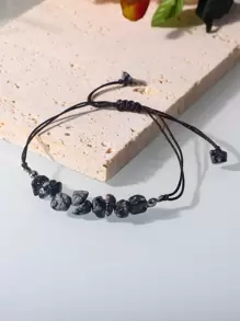 Vòng đeo tay trang trí bằng đá ngẫu nhiên - Nhiều màu - Xem 1