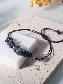 Vòng đeo tay trang trí bằng đá ngẫu nhiên - Nhiều màu - Xem 3