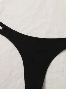 7 piezas Bragas con abertura unido en contraste