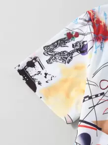 INAWLY Áo thun nữ Đồ họa Giải trí - Nhiều màu - Xem 4