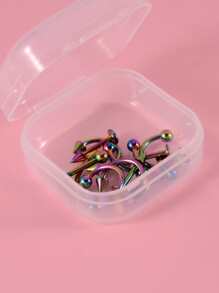 12 piezas pendientes de acero inoxidable - Multicolor - Ver 3