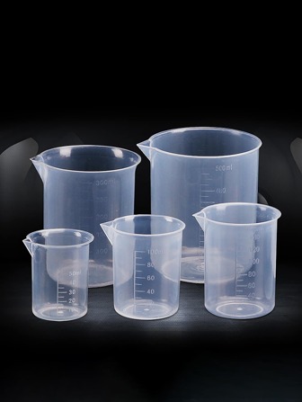 50+150+200+300+500Ml Measuring Cup Premium Clear Plastic Graduated Measuring Cup Pour Spout Without Handle Kitchen Tool