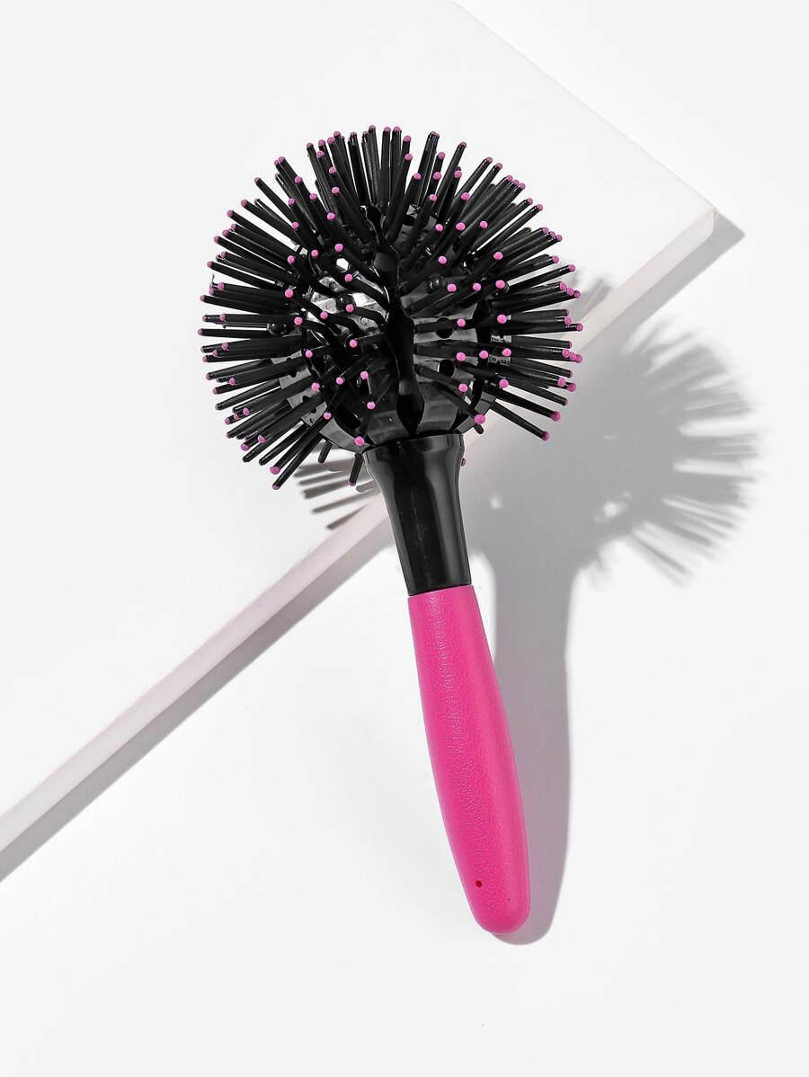 Cepillo de pelo redondo para uso seco y húmedo 1 pieza, cepillo de plástico grande y divertido de doble uso antideslizante para peinado, cepillo/peine de pelo, cepillo de pelo, peine, herramientas para el cabello, productos y accesorios para el cabello para peluquería, salón de belleza, artículos esenciales de viaje, vuelta al colegio, artículos esenciales de viaje y vacaciones, accesorios para el cabello para mujeres, cepillos, cepillo de pelo, cepillo de bordes, cepillo desenredante, productos para el cabello, herramientas para el cabello, cosas para el cabello, cuidado del cabello, cepillo para cabello rizado, barbero, equipo de peluquería, artículos esenciales de viaje, peinado, peluquería, cepillo de pelo, cepillo para alisar, cepillo para peinar, cepillo para cabello rizado, cepillo de bordes, peine, cepillar el cabello, juego de cepillos de pelo, peinar el cabello, peine para rizos, cepillo desenredante, cepillo de pelo para mujeres, cabello, viaje, productos para el cabello, he - Multicolor - Ver 1