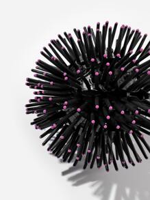 Cepillo de pelo redondo para uso seco y húmedo 1 pieza, cepillo de plástico grande y divertido de doble uso antideslizante para peinado, cepillo/peine de pelo, cepillo de pelo, peine, herramientas para el cabello, productos y accesorios para el cabello para peluquería, salón de belleza, artículos esenciales de viaje, vuelta al colegio, artículos esenciales de viaje y vacaciones, accesorios para el cabello para mujeres, cepillos, cepillo de pelo, cepillo de bordes, cepillo desenredante, productos para el cabello, herramientas para el cabello, cosas para el cabello, cuidado del cabello, cepillo para cabello rizado, barbero, equipo de peluquería, artículos esenciales de viaje, peinado, peluquería, cepillo de pelo, cepillo para alisar, cepillo para peinar, cepillo para cabello rizado, cepillo de bordes, peine, cepillar el cabello, juego de cepillos de pelo, peinar el cabello, peine para rizos, cepillo desenredante, cepillo de pelo para mujeres, cabello, viaje, productos para el cabello, he - Multicolor - Ver 3