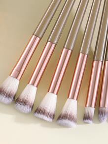 16 piezas Juego de brochas de maquillaje, Juego de brochas, Kit de brochas de maquillaje, Juego de brochas de maquillaje, Juego de maquillaje completo, Juego de brochas de maquillaje, Kit de maquillaje completo, Juego de brochas, Juego de brochas de maquillaje, Juego de regalo de maquillaje - Champán - Ver 4