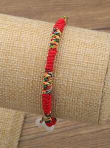 彩色編織手環 - 彩色 - 查看 2