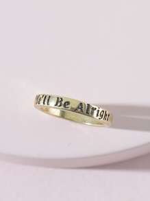標語細節戒指 - 彩色 - 查看 2