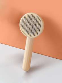 1pc Plain Cat/Dog Lover Gift And Dog/Cat Mom Love Pet Hair Comb