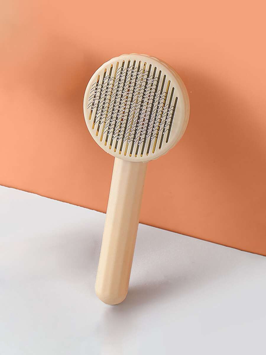 1pc Plain Cat/Dog Lover Gift And Dog/Cat Mom Love Pet Hair Comb