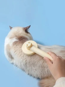 1pc Plain Cat/Dog Lover Gift And Dog/Cat Mom Love Pet Hair Comb