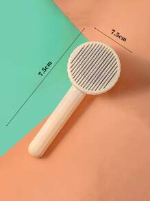 1pc Plain Cat/Dog Lover Gift And Dog/Cat Mom Love Pet Hair Comb