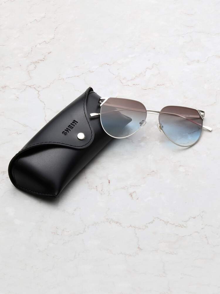 Gafas de estilo INS de metal de moda para hombres - Multicolor - Añade 6