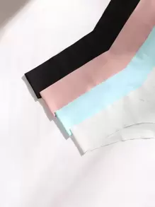 6pack Leopard No Show Panty Set - Multicolor - View 5