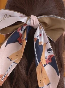 卡通和字母圖案髮帶 - 彩色 - 查看 3