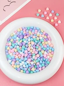 300入組心形釘珠DIY首飾配件 - 彩色 - 查看 1