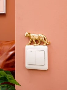 Miếng dán công tắc thiết kế hình báo, miếng dán, miếng dán tường, miếng dán vinyl trang trí nhà cửa, vật dụng trang trí mùa xuân làm mới ngôi nhà của bạn, miếng dán trang trí lễ hội quà tặng sinh nhật tốt nghiệp - Vàng - Xem 8