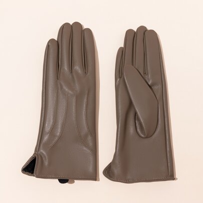 Minimalist Solid Gloves
