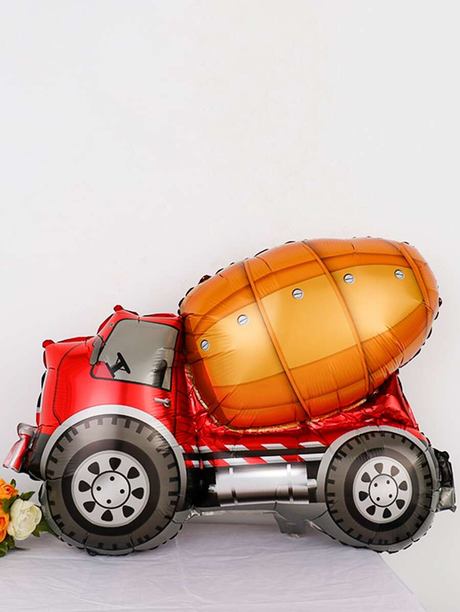 1入組水泥卡車設計小氣球