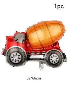 1入組水泥卡車設計小氣球