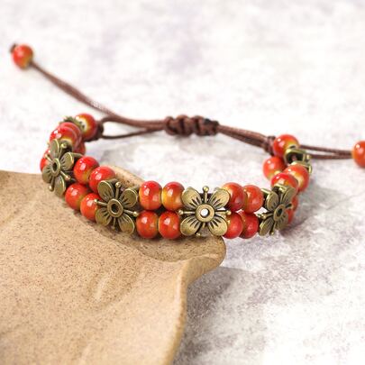 Flower Decor Bracelet