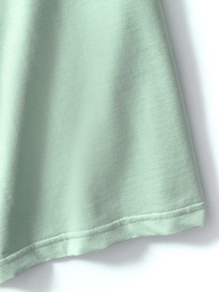 Manfinity EMRG Camiseta Gráfica Para Hombre Con Diseño De Alas Y Eslogan - verde menta - Añade 4