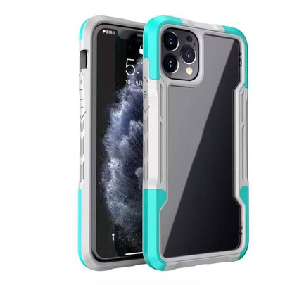 Contrast Frame Clear Phone Case
