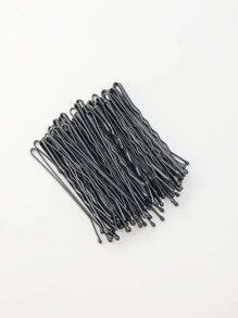 50 件 2 英寸发夹套装发夹固定发夹发夹适用于女士女孩和美发沙龙带透明收纳盒（黑色），卷发器，卷发刷，滚筒，卷发产品，卷发器，卷发滚筒，卷发，卷发工具，卷发器